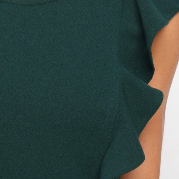 New PETAL & PUP AVANI DRESS IN EMERALD - Picture 8 of 8